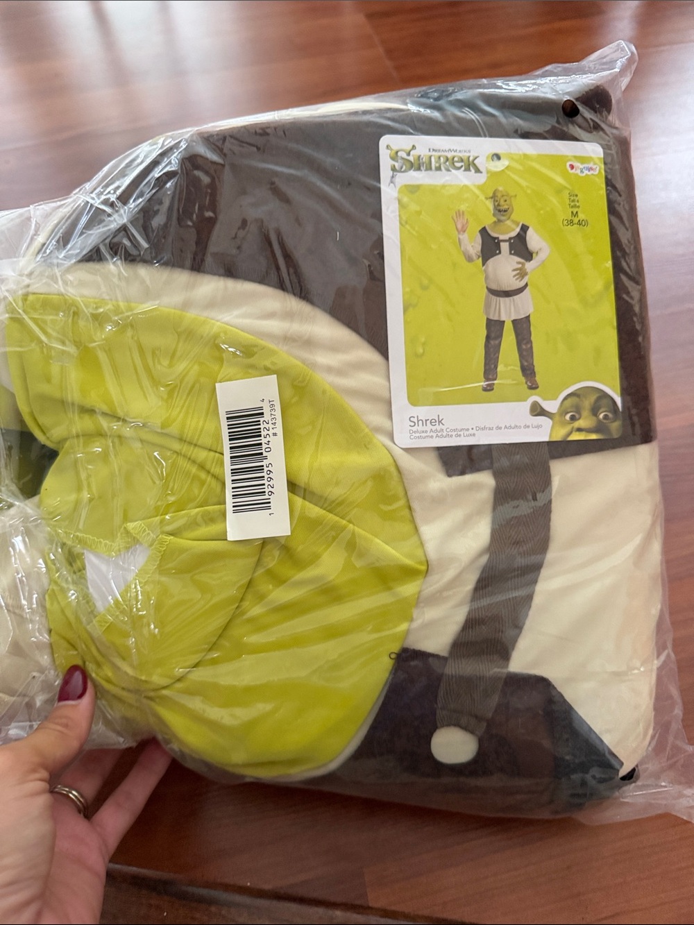 Shrek costume